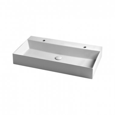 Раковина Azzurra Elegance squared EQA102DFB1 shiny white