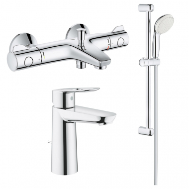 Набор смесителей для ванной комнаты 3 в 1 Grohe GRT800 34550TM (23762000+34567000+27598001)