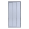 Душевая дверь в нишу Qtap UNIFOLD CRM208.C4, стекло 4мм Clear, CalcLess, 78-81x185, складная универс. UNICRM208C4