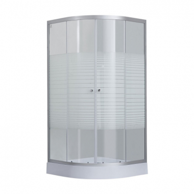 Душевая кабина Lidz Wieza SC80x80.SAT.LOW.L Linie