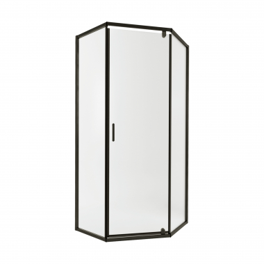 Душевая кабина Qtap Scorpio BLA10115-AC6 100x100 см, стекло Clear 6 мм, покрытие CalcLess без поддона