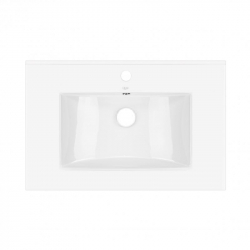Раковина Qtap Albatross 700х460х180 White без донного клапана QT01113070CW
