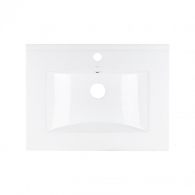 Раковина Qtap Albatross 600х460х180 White без донного клапану QT01113060CW1