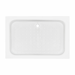 Душовий піддон KAPIELKA ST120x80х14 низький, прямокутний, діаметр зливу 52 мм Lidz