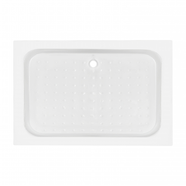 Душовий піддон KAPIELKA ST120x80х14 низький, прямокутний, діаметр зливу 52 мм Lidz