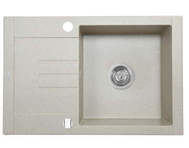 Кухонная мойка Perfelli TINO PGT 134-66 SAND 66х44х17 см