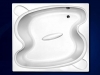 Ванна акриловая Vagnerplast HELLIOS 194x170x52